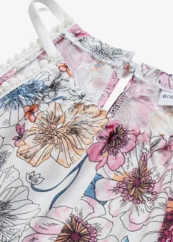 Blusentop aus fließender Viskose