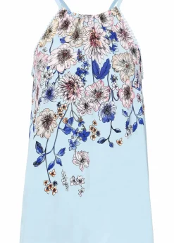 Blusentop aus fließender Viskose