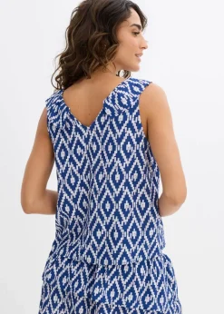 Blusentop aus fließender Viskose