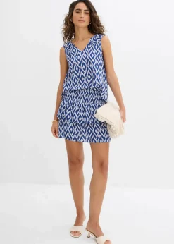 Blusentop aus fließender Viskose