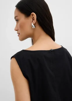 Blusentop aus reiner Baumwolle