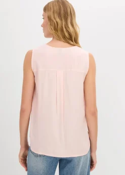 Blusentop aus weicher Viskose