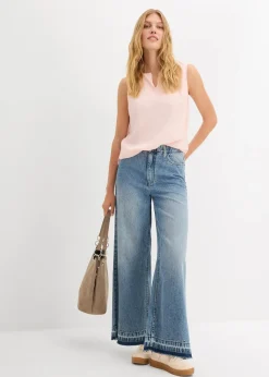 Blusentop aus weicher Viskose