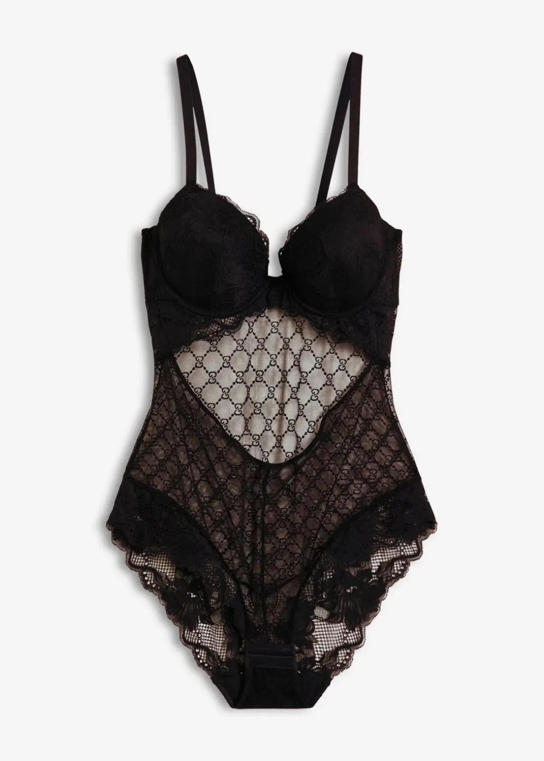 Body mit zierendem Mesh