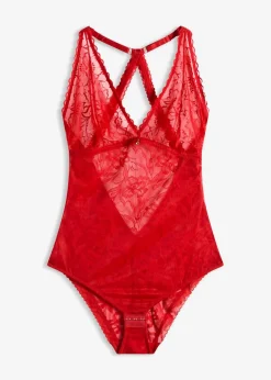 Body ohne Bügel aus zarter Spitze