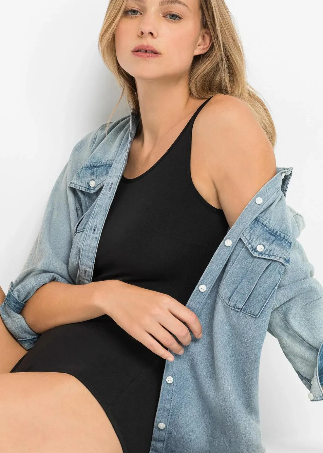 Body ohne Bügel mit Baumwolle