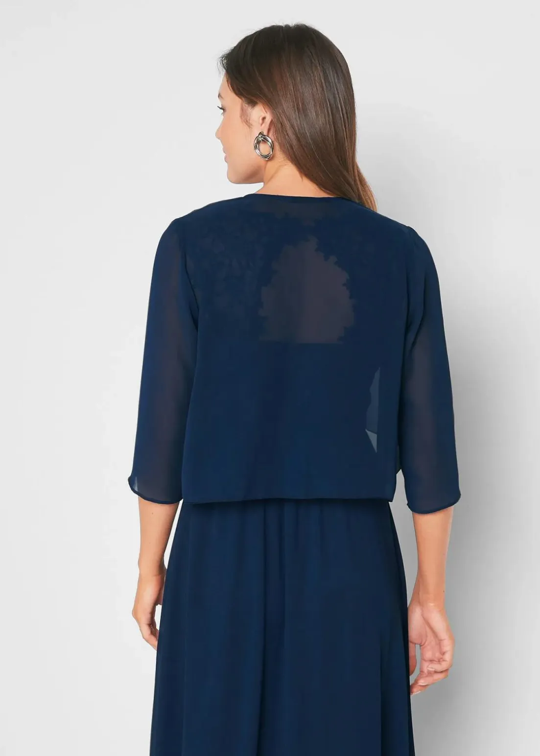 Bolero aus feinem Chiffon