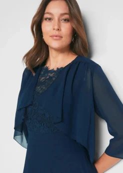 Bolero aus feinem Chiffon