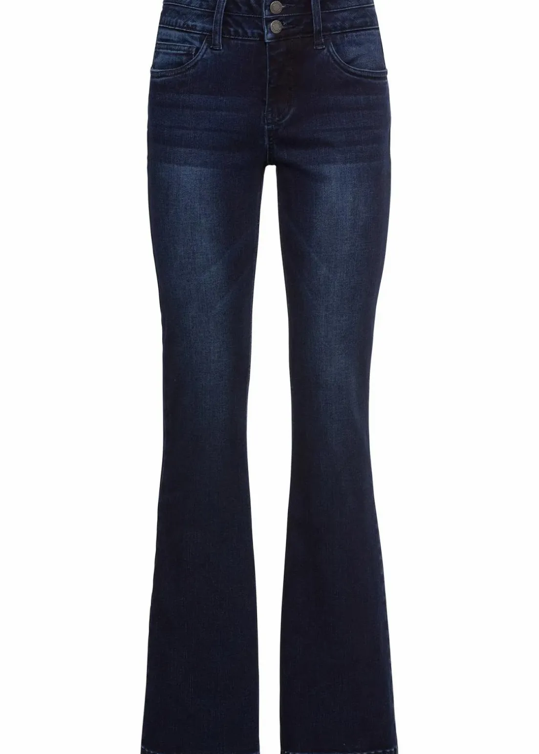 Bootcut Jeans High Waist, Shaping-Ultra-Soft