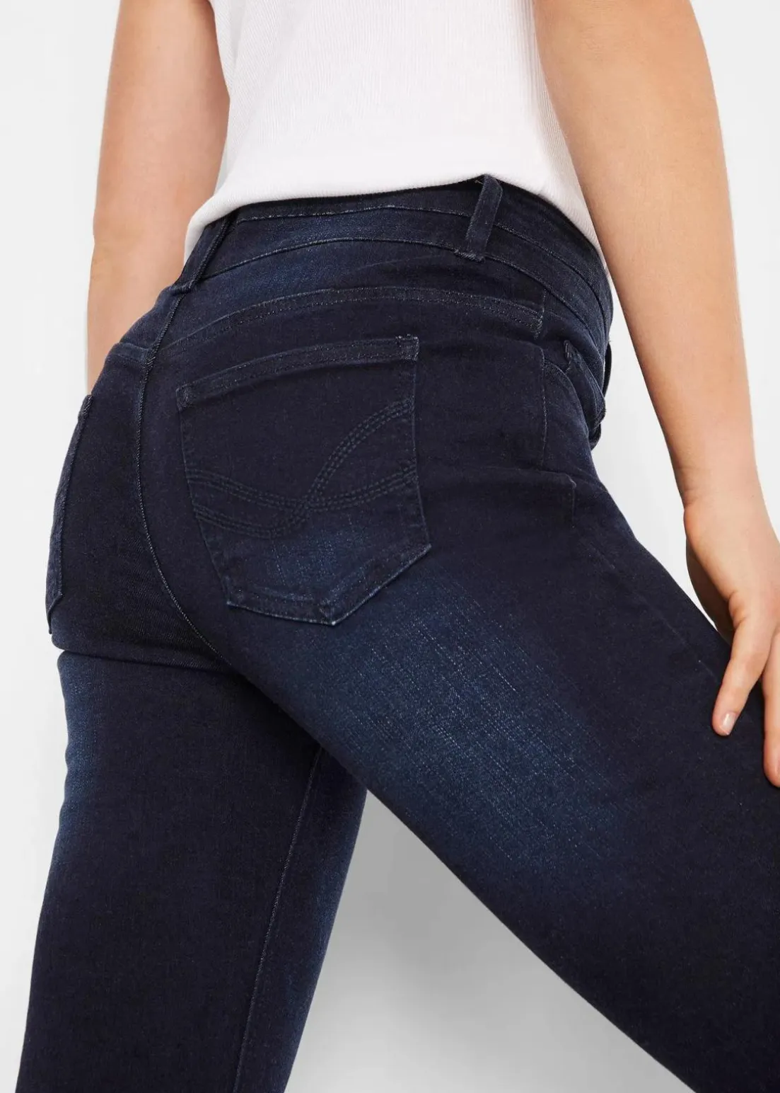 Bootcut Jeans High Waist, Shaping-Ultra-Soft