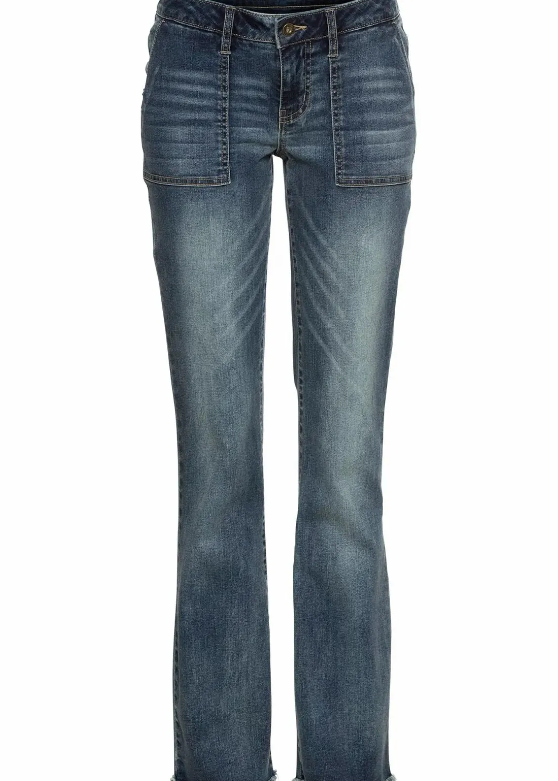 Bootcut Jeans Mid Waist