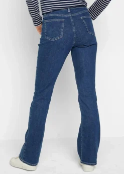 Bootcut Jeans Mid Waist, Bio-Baumwolle