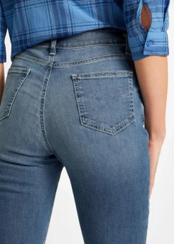 Bootcut Jeans Mid Waist, Bio-Baumwolle