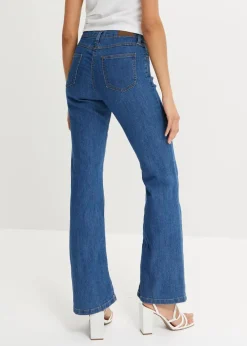 Bootcut Jeans Mid Waist, Stretch