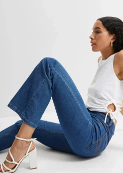 Bootcut Jeans Mid Waist, Stretch