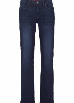 Bootcut Jeans Mid Waist, Stretch