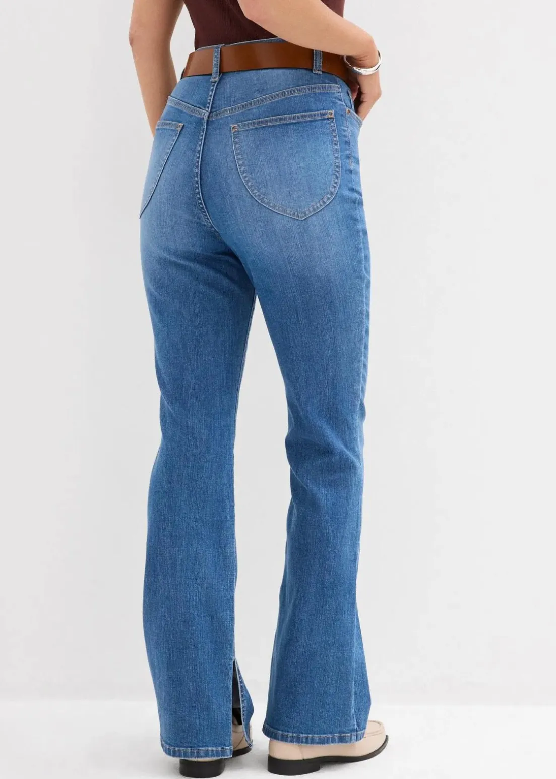 Bootcut-Jeans High Waist
