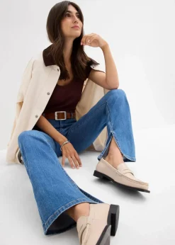 Bootcut-Jeans High Waist