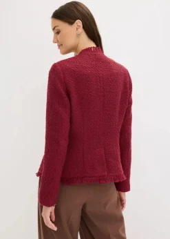 Bouclé-Jacke
