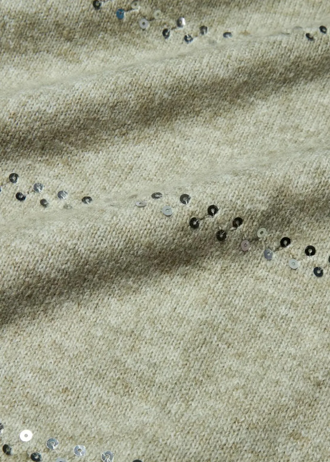 Boxy-Pullover mit Pailletten