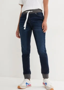 Boyfriend Jeans Mid Waist, Bequembund
