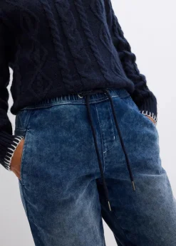 Boyfriend Jeans Mid Waist, Thermo