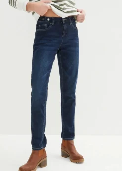 Boyfriend Jeans Mid Waist, Stretch