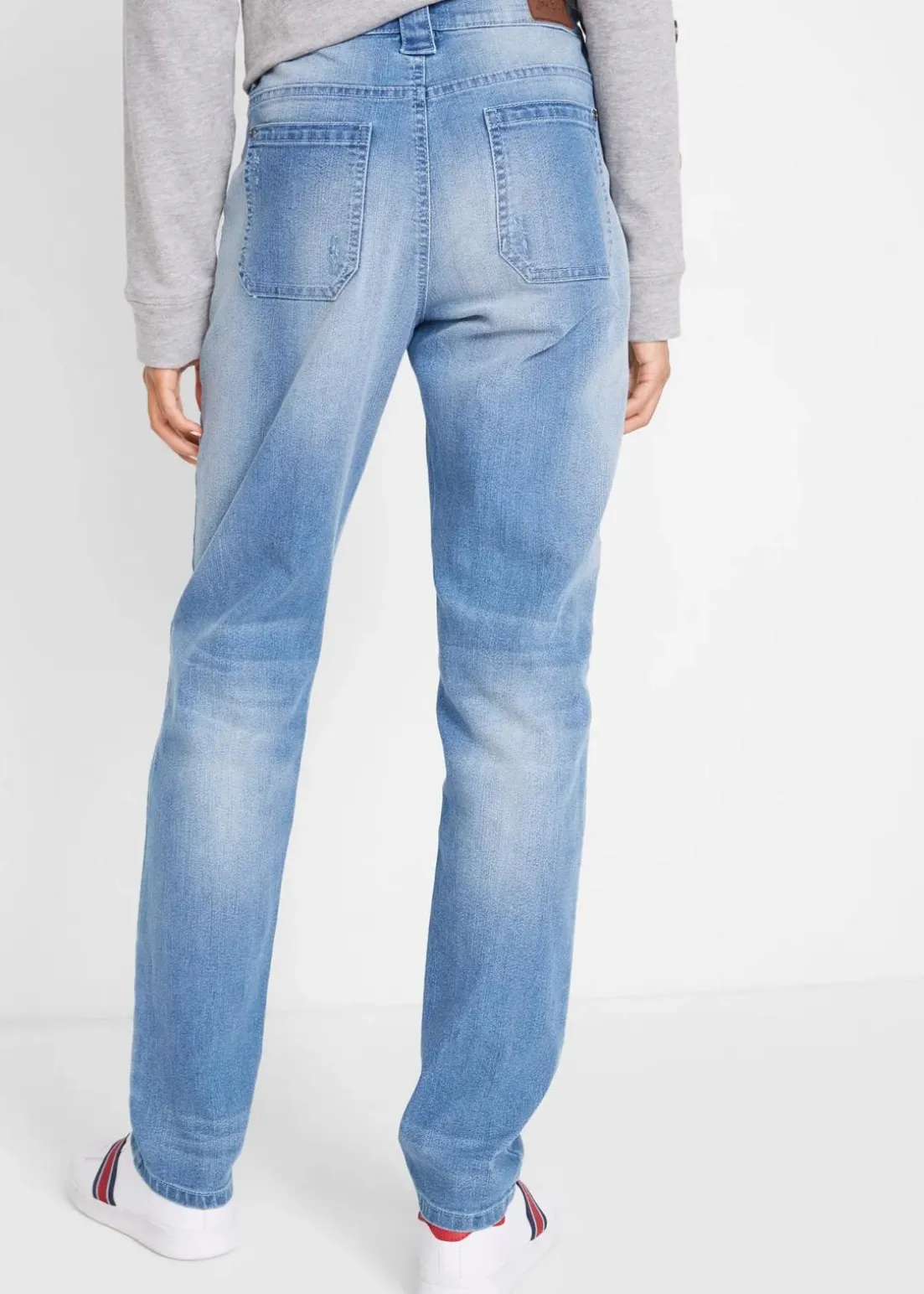 Boyfriend-Jeans Mid Waist Komfort-Stretch