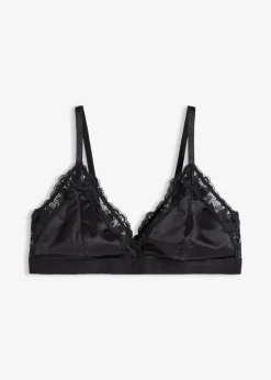Bralette aus glänzendem Material