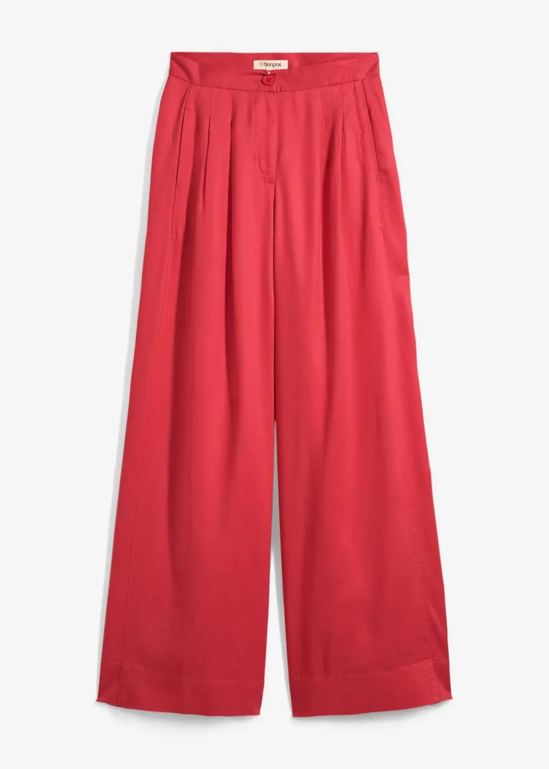 Bundfaltenhose aus fließendem Lyocell