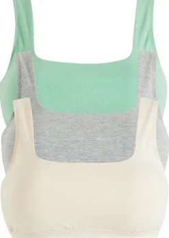 Bustier mit Bio-Baumwolle ​(3er Pack)