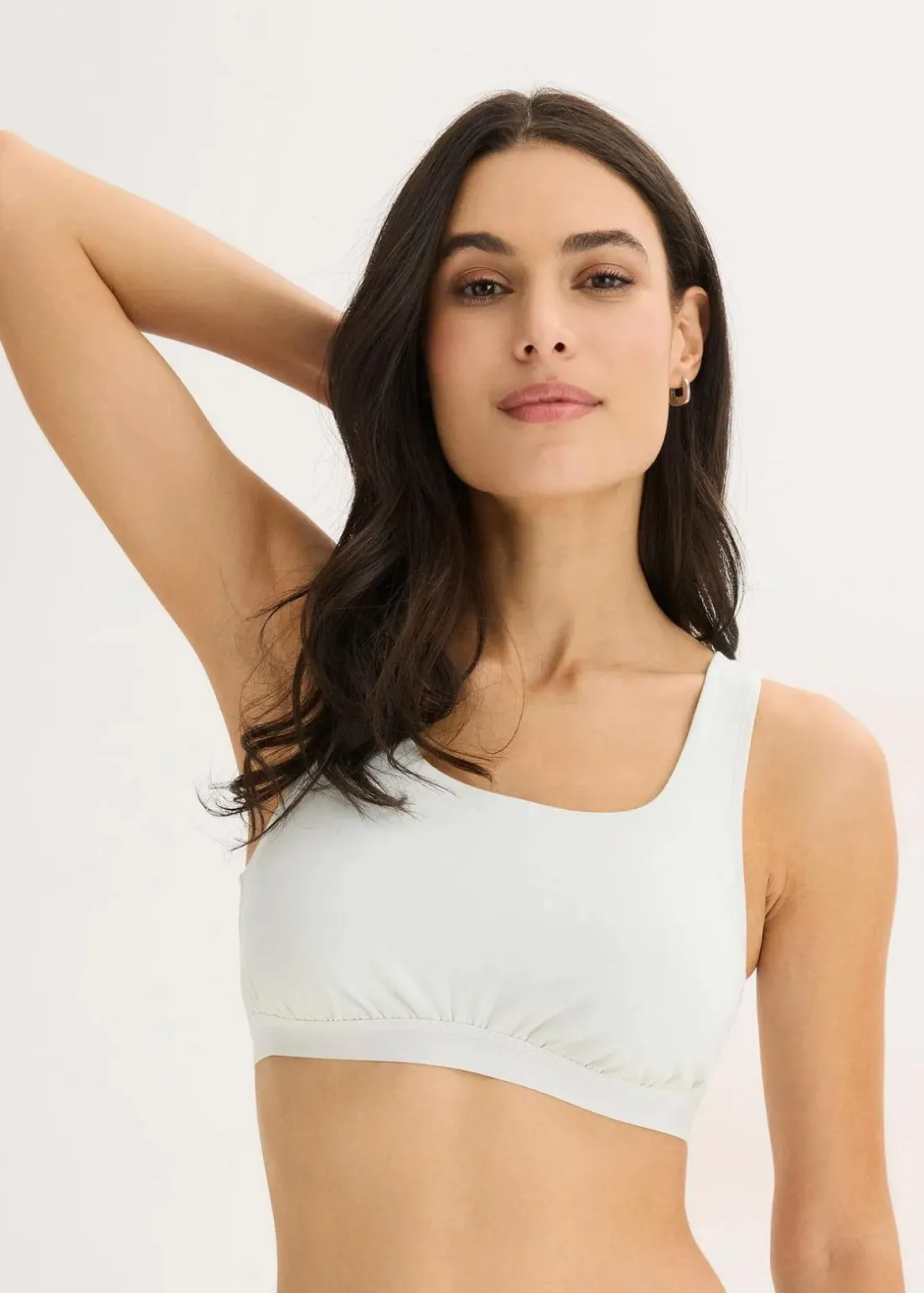 Bustier mit Bio-Baumwolle (3er Pack)