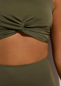 Bustier-Bikini in Wickeloptik (2-tlg.Set)