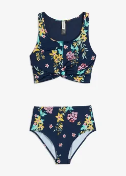 Bustier-Bikini in Wickeloptik (2-tlg.Set)