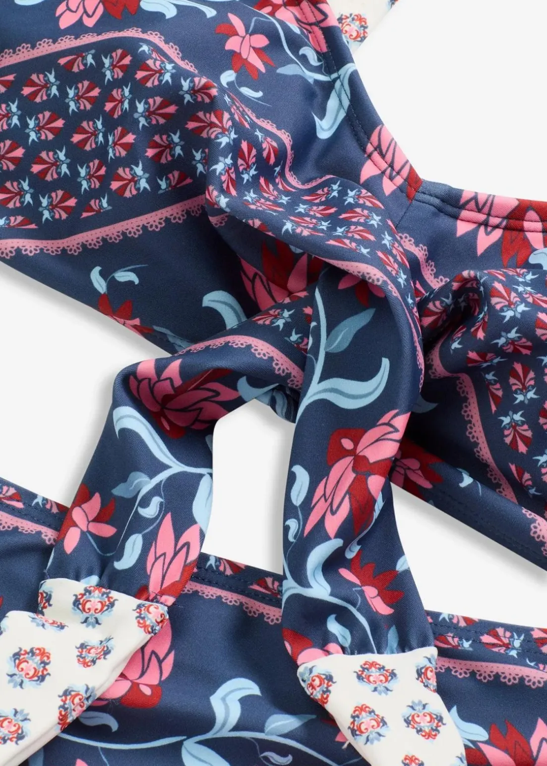 Bustier-Bikini in Wickeloptik (2-tlg.Set)