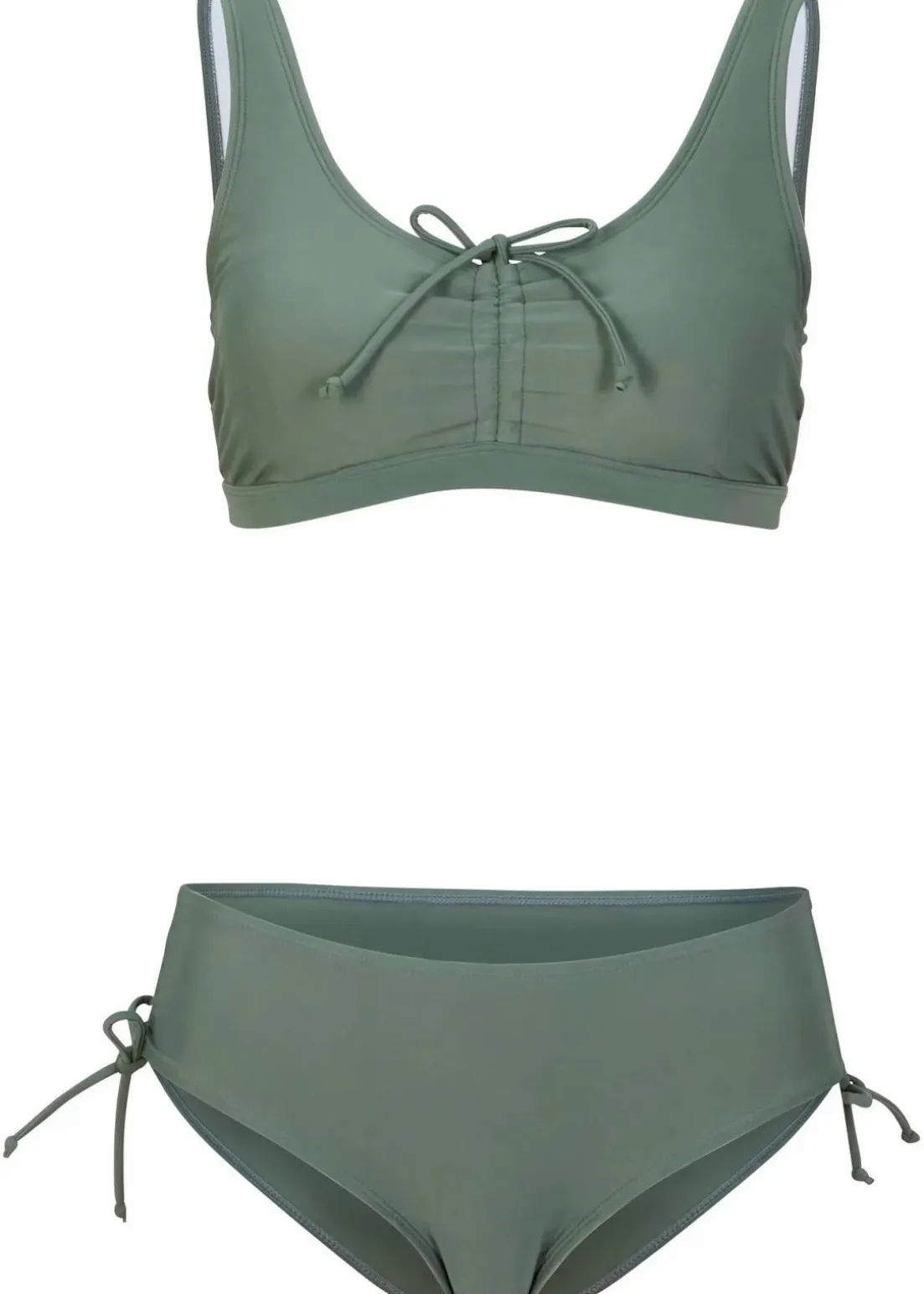 Bustier-Bikini (2-tlg.Set) mit Bindeband