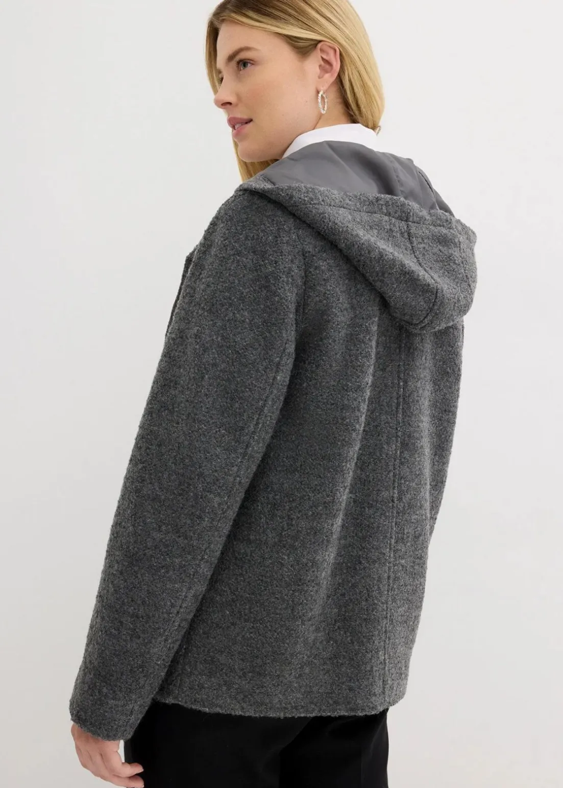 Cabanjacke aus kuscheligem Bouclé