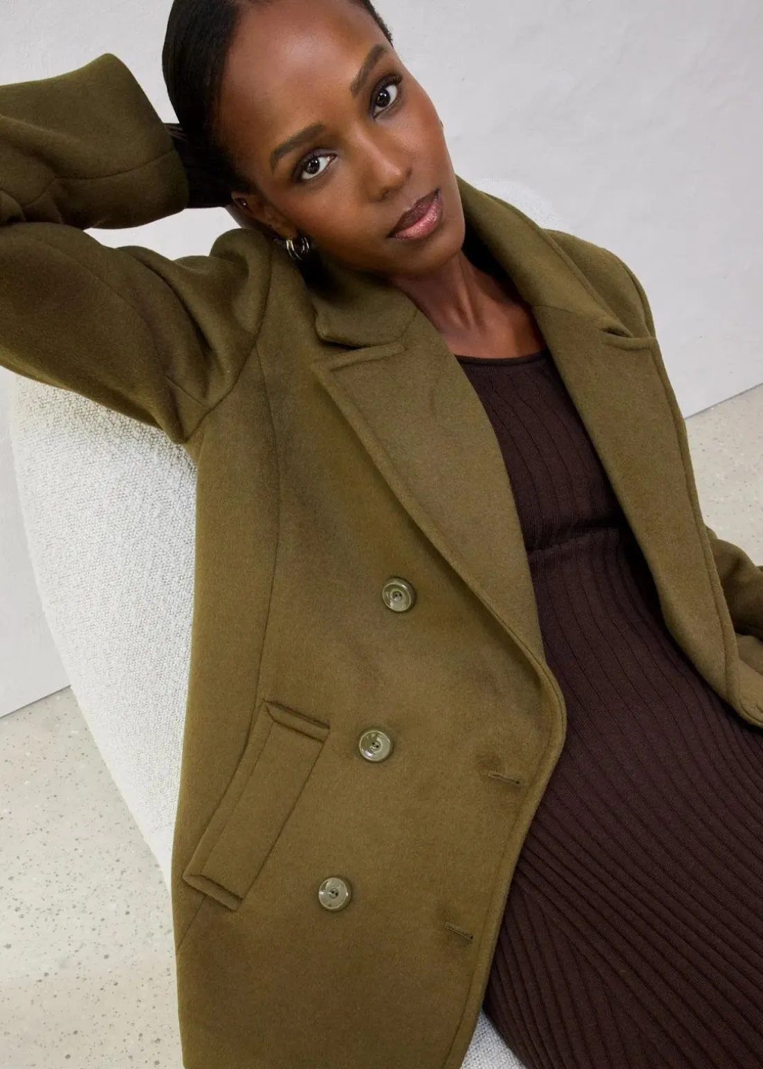 Cabanjacke aus Wolle