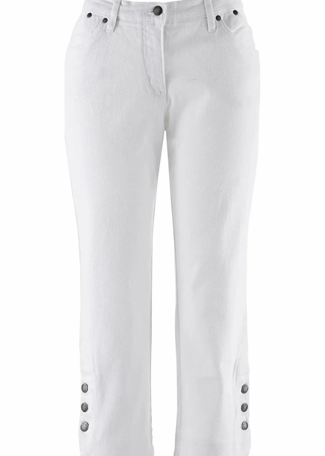 Capri Jeans Mid Waist