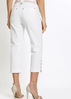Capri Jeans Mid Waist