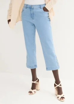 Capri Jeans Mid Waist