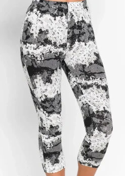 Capri Pyjama mit kurzen Ärmeln