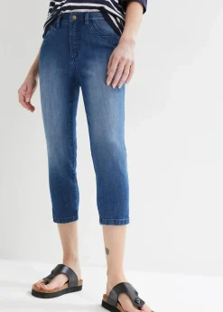Capri-Jeans Slim, Mid Waist (2er Pack)