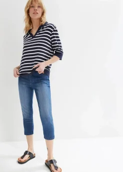 Capri-Jeans Slim, Mid Waist (2er Pack)