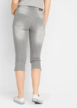 Capri-Komfort-Stretch-Jeans, 2-er Pack