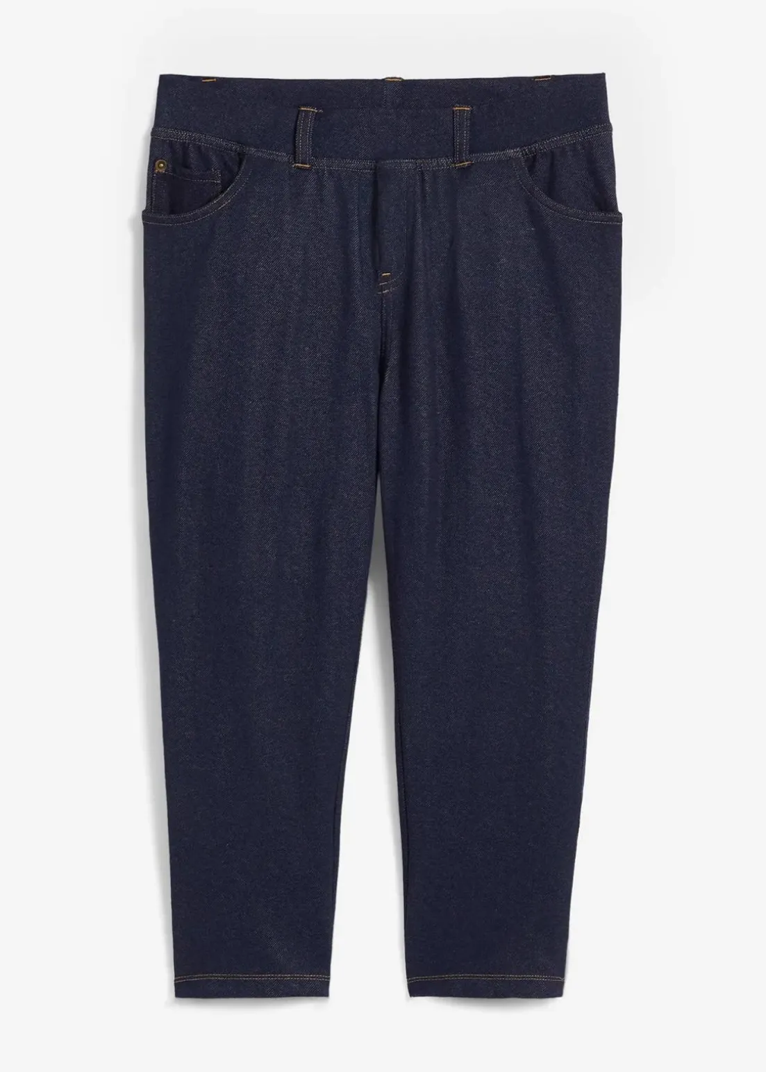 Capri-Leggings in Jeansoptik