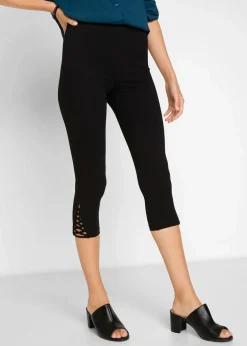 Capri-Leggings mit Bio-Baumwolle