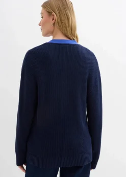 Cardigan aus reiner Baumwolle