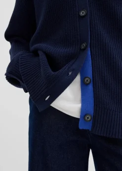 Cardigan aus reiner Baumwolle