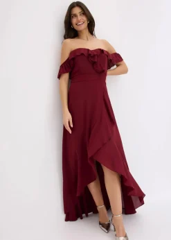 Carmen-Kleid mit Volants